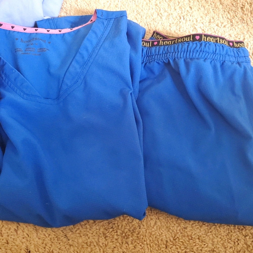 Heart soul scrub set good condition